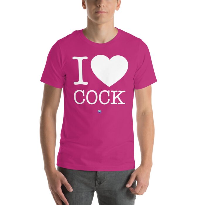 Short Sleeve Tee - I Heart Cock - Image 7