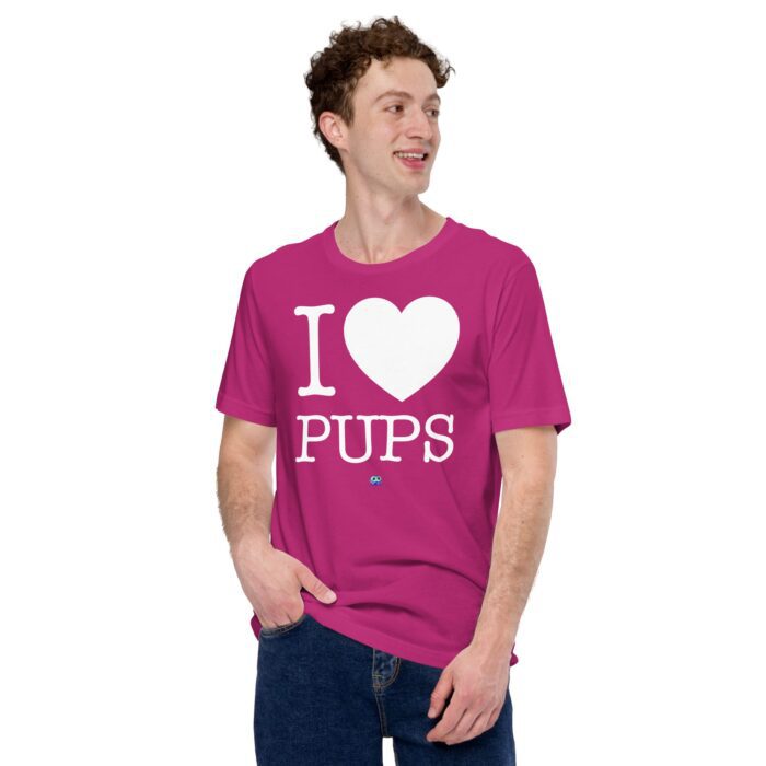 Short Sleeve Tee - I Heart Pups - Image 22