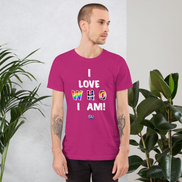 Short Sleeve Tee - I Love Who I Am - Image 5