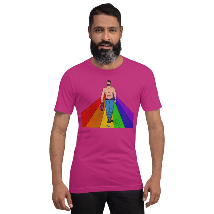 Short Sleeve Tee - Rainbow Road - Image 13