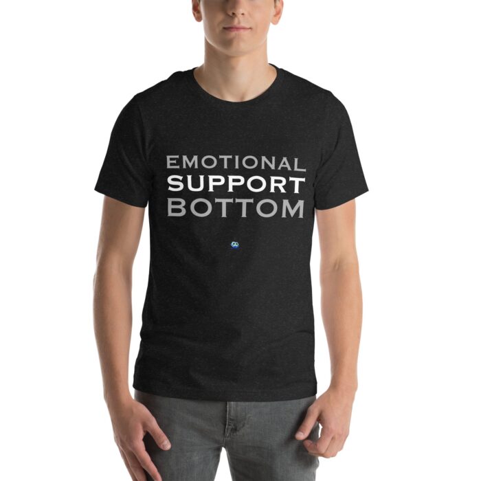 Short Sleeve Tee - Emotional Support Bottom - Image 2