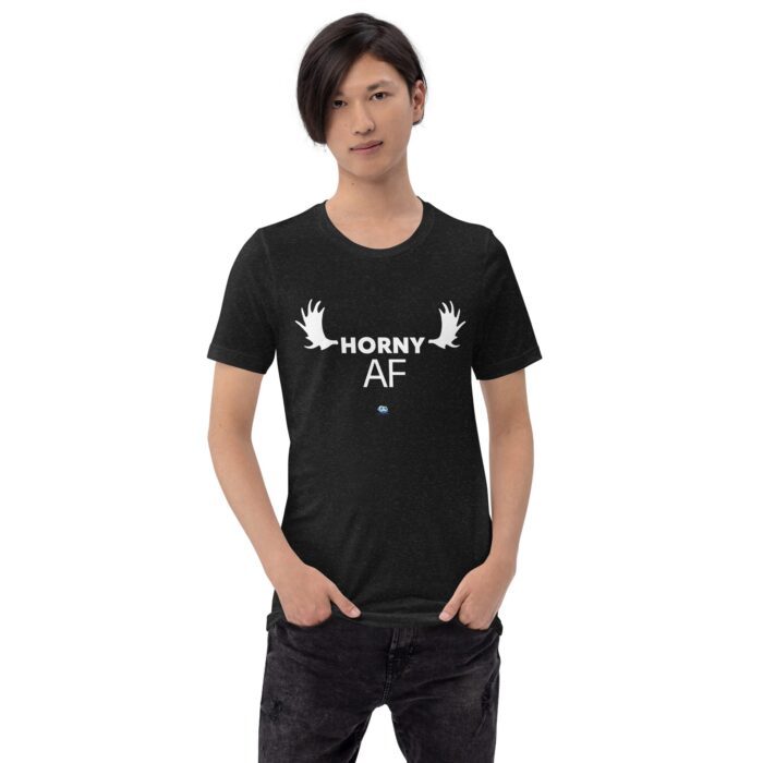 Short Sleeve Tee - Horny AF - Image 2