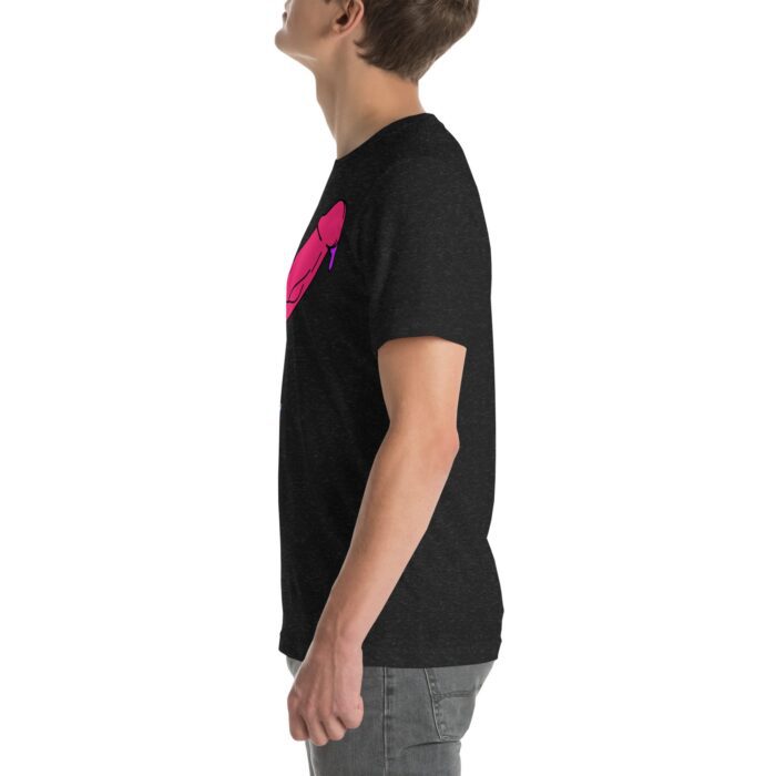 Short Sleeve Tee - Pop Art Cock and Ball Stretcher - Image 4