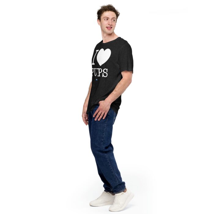 Short Sleeve Tee - I Heart Pups - Image 3