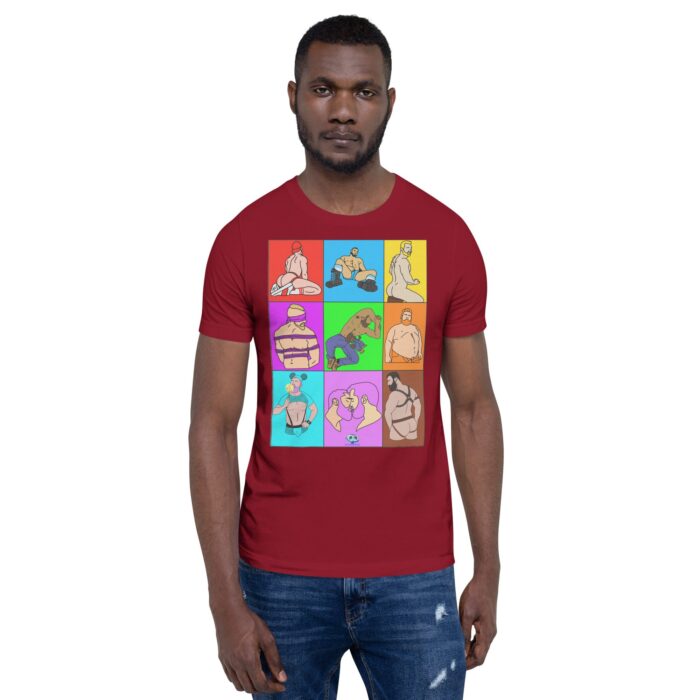 Short Sleeve Tee - Color Block Dudes - Image 2