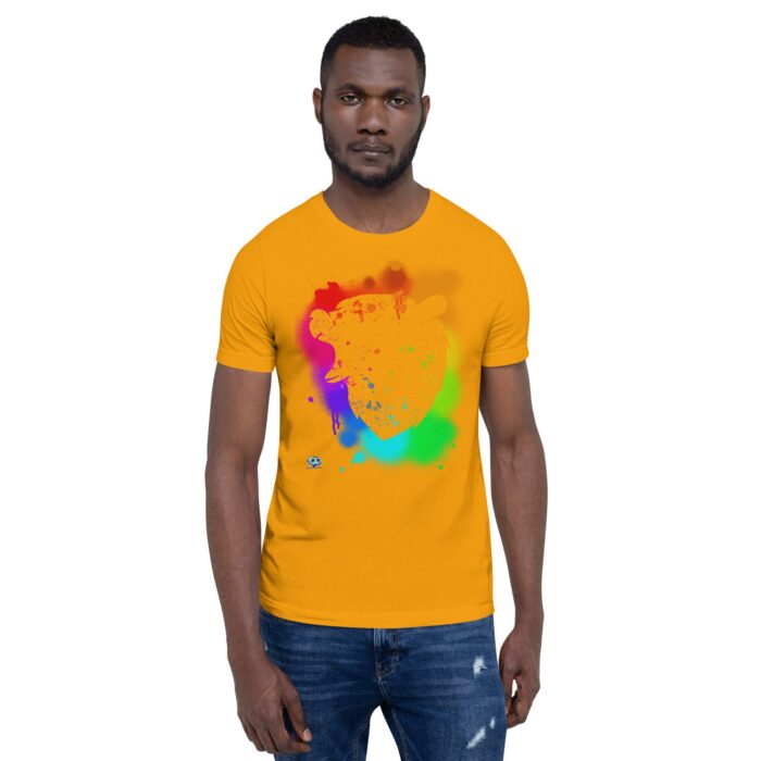 Short Sleeve Tee - Bear Paint Rainbow - Image 13