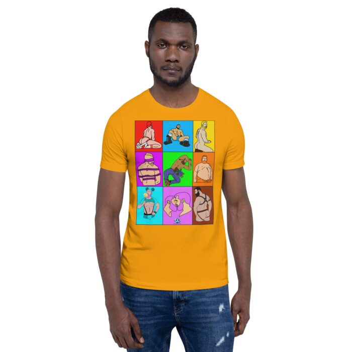 Short Sleeve Tee - Color Block Dudes - Image 12