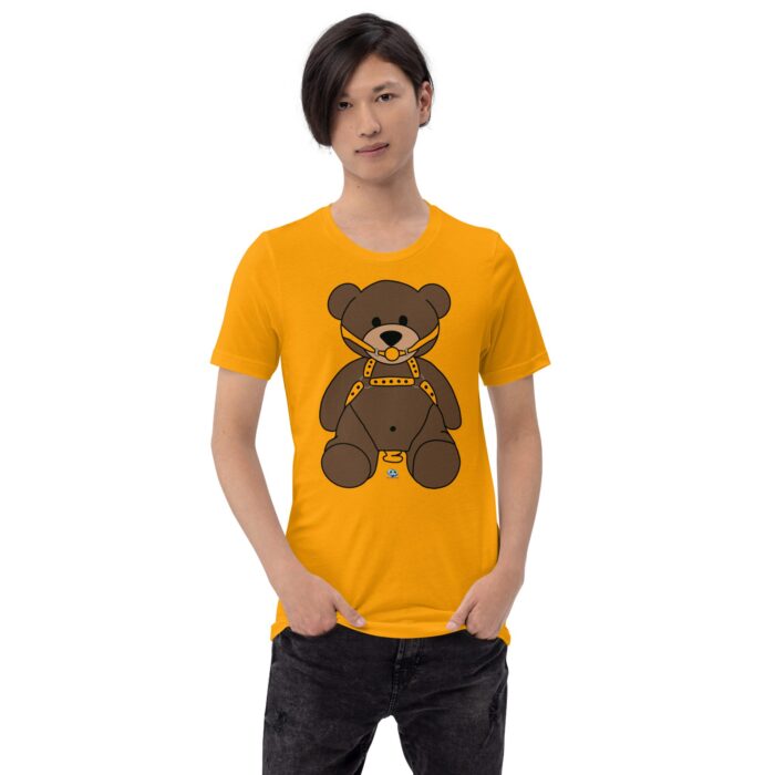 Short Sleeve Tee - Gagged Teddy Bear (Butt Plug) - Image 11