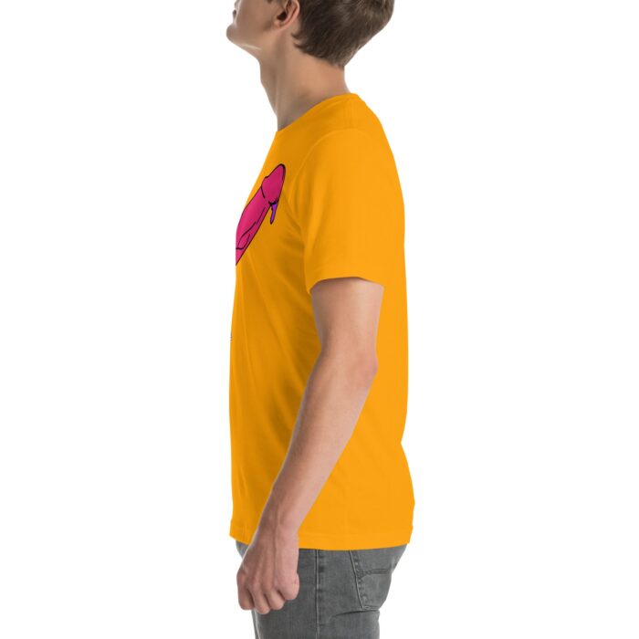 Short Sleeve Tee - Pop Art Cock and Ball Stretcher - Image 63