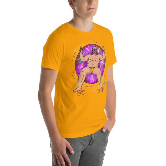 Short Sleeve Tee - Peace, Love, and Doughnuts - Image 60