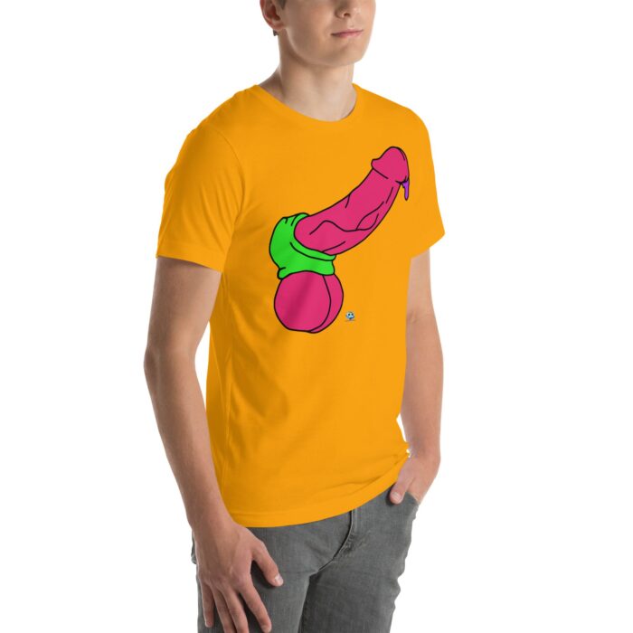 Short Sleeve Tee - Pop Art Cock and Ball Stretcher - Image 66