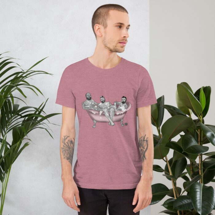 Short Sleeve Tee - 3 Bears in a Tub - Image 41