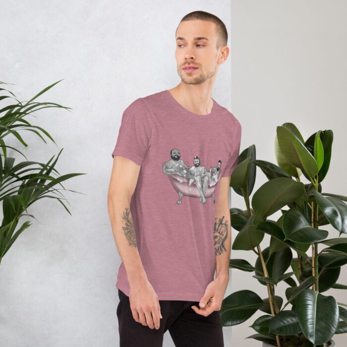Short Sleeve Tee - 3 Bears in a Tub - Image 44