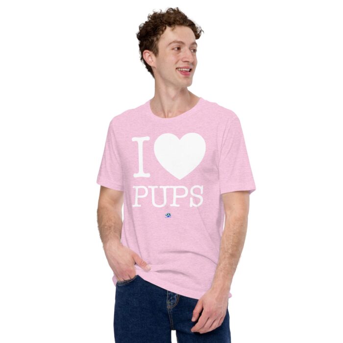 Short Sleeve Tee - I Heart Pups - Image 49