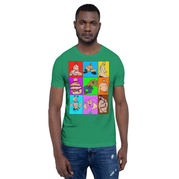 Short Sleeve Tee - Color Block Dudes - Image 8
