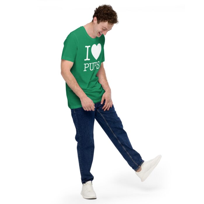Short Sleeve Tee - I Heart Pups - Image 36