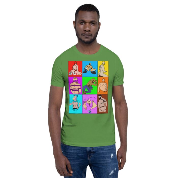 Short Sleeve Tee - Color Block Dudes - Image 9
