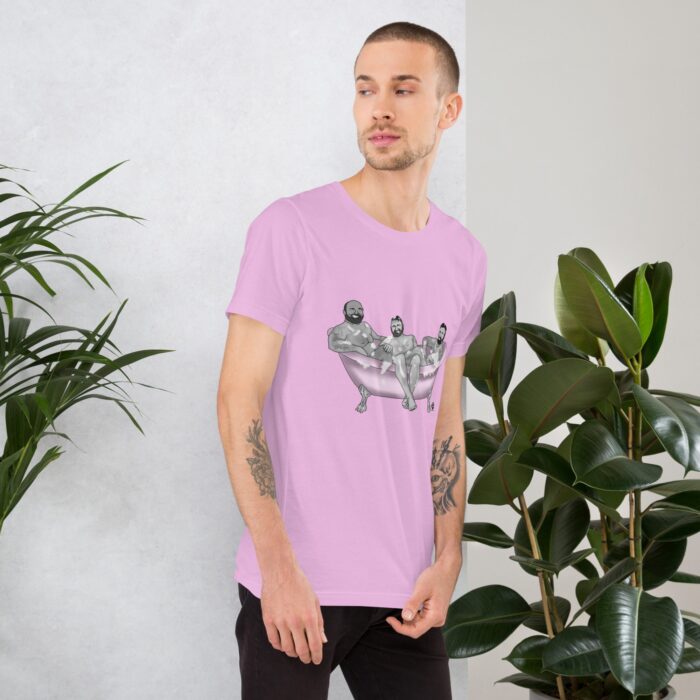 Short Sleeve Tee - 3 Bears in a Tub - Image 52