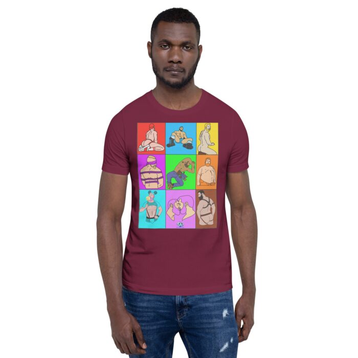 Short Sleeve Tee - Color Block Dudes - Image 3