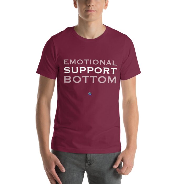 Short Sleeve Tee - Emotional Support Bottom - Image 14