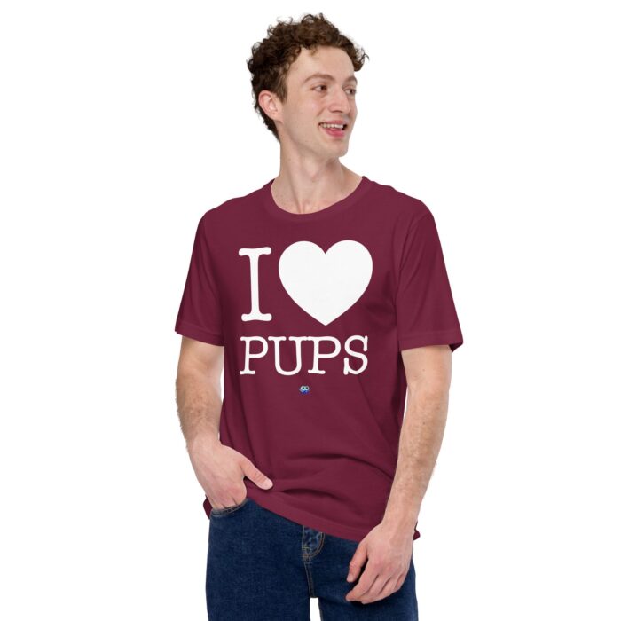 Short Sleeve Tee - I Heart Pups - Image 10