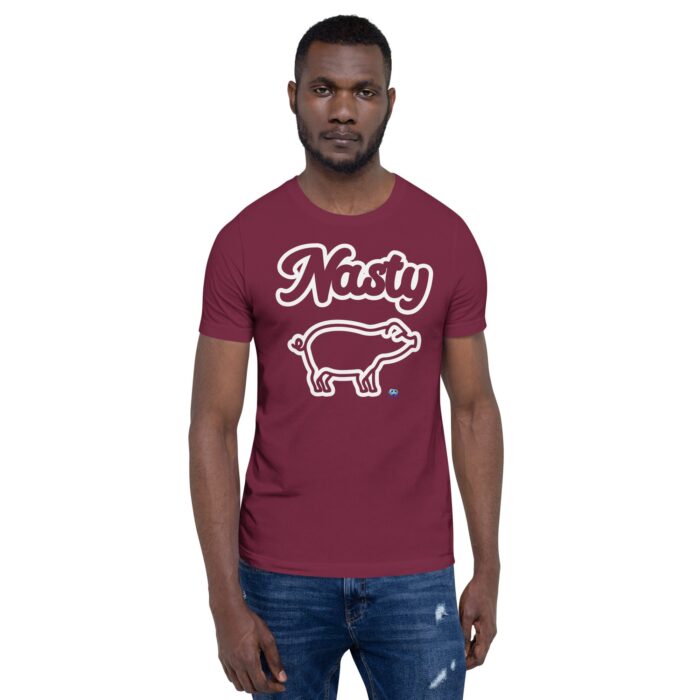 Short Sleeve Tee - Nasty Little Piggy - Image 2