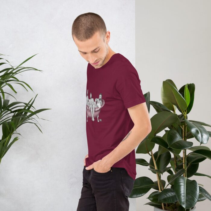Short Sleeve Tee - 3 Bears in a Tub - Image 8