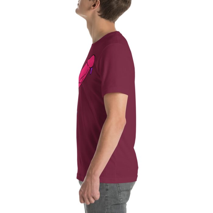 Short Sleeve Tee - Pop Art Cock and Ball Stretcher - Image 10