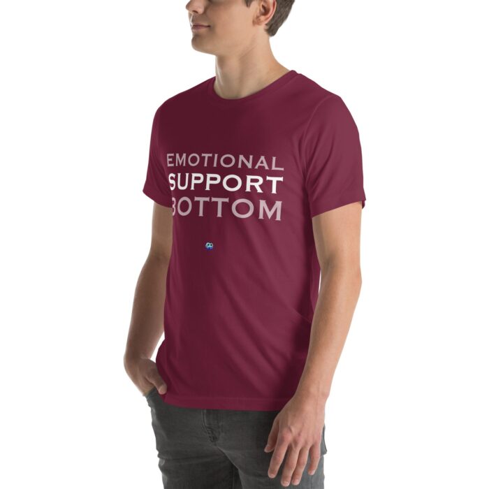 Short Sleeve Tee - Emotional Support Bottom - Image 17