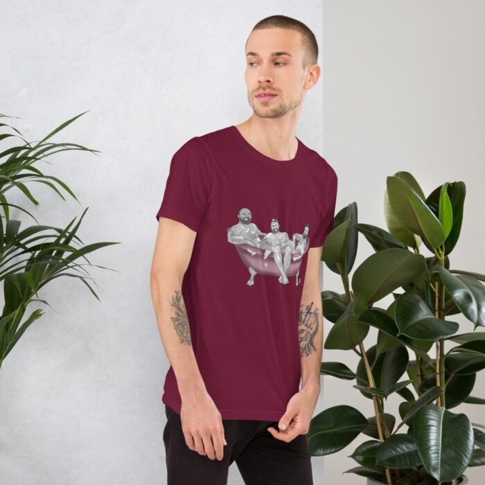 Short Sleeve Tee - 3 Bears in a Tub - Image 9