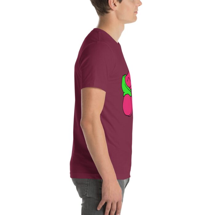 Short Sleeve Tee - Pop Art Cock and Ball Stretcher - Image 12