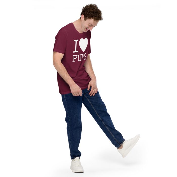 Short Sleeve Tee - I Heart Pups - Image 12