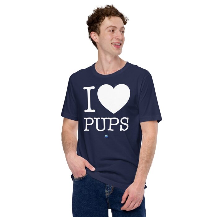 Short Sleeve Tee - I Heart Pups - Image 6