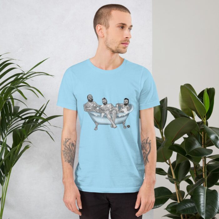 Short Sleeve Tee - 3 Bears in a Tub - Image 53