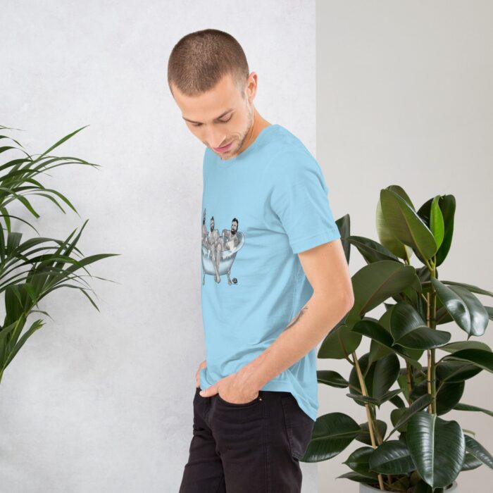 Short Sleeve Tee - 3 Bears in a Tub - Image 55