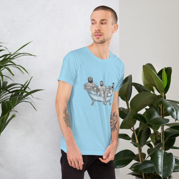 Short Sleeve Tee - 3 Bears in a Tub - Image 56