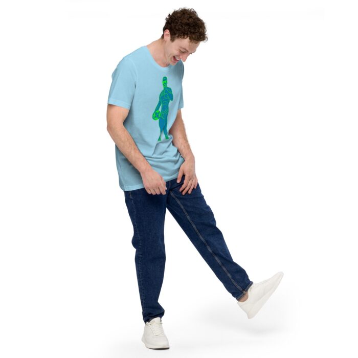 Short Sleeve Tee - Pop Art Soccer Player - Image 51