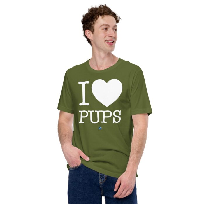 Short Sleeve Tee - I Heart Pups - Image 26