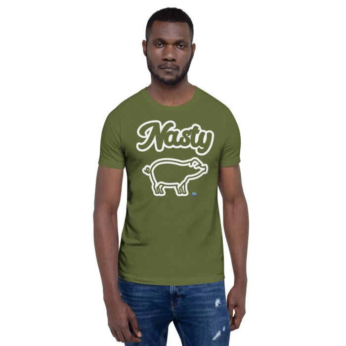 Short Sleeve Tee - Nasty Little Piggy - Image 6