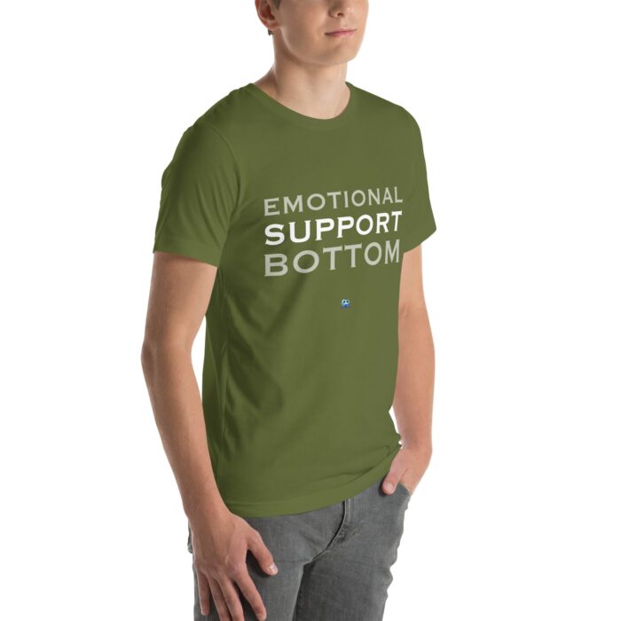 Short Sleeve Tee - Emotional Support Bottom - Image 43