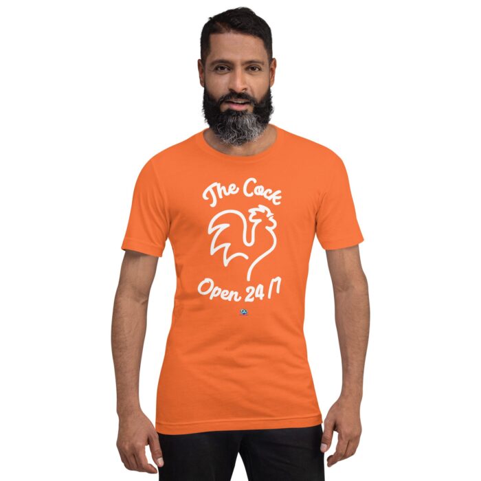 Short Sleeve Tee - The Cock Open 24/7 - Image 9