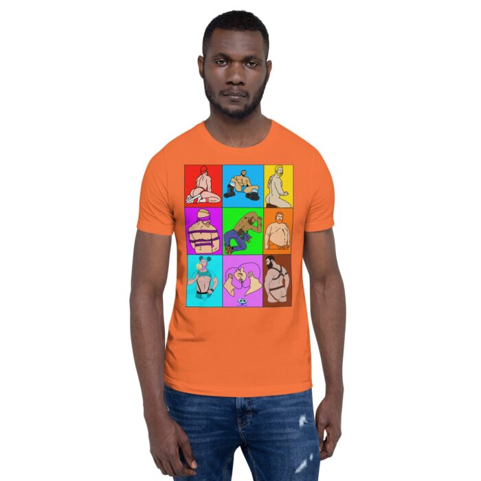 Short Sleeve Tee - Color Block Dudes - Image 11