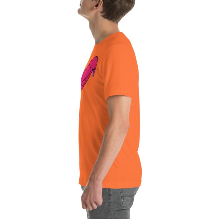 Short Sleeve Tee - Pop Art Cock and Ball Stretcher - Image 57