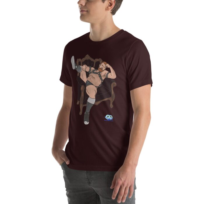 Short Sleeve Tee - Leather Chair - Image 4