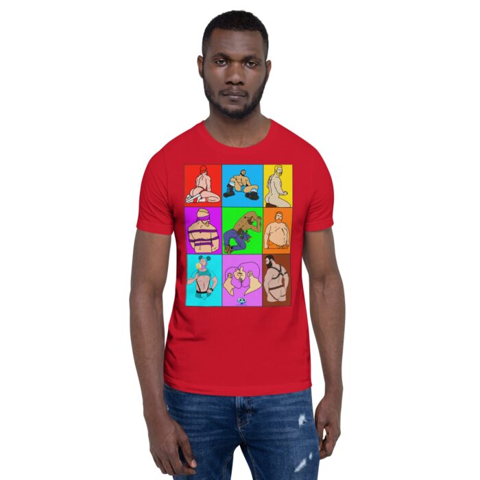 Short Sleeve Tee - Color Block Dudes - Image 4