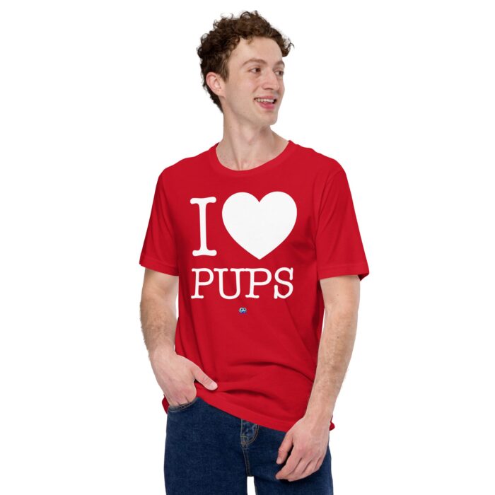 Short Sleeve Tee - I Heart Pups - Image 14