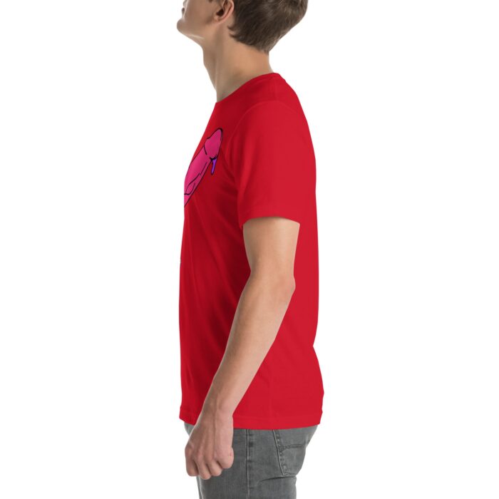 Short Sleeve Tee - Pop Art Cock and Ball Stretcher - Image 16