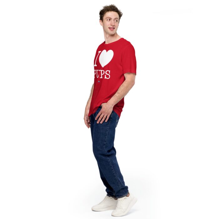 Short Sleeve Tee - I Heart Pups - Image 15