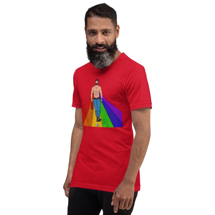 Short Sleeve Tee - Rainbow Road - Image 7