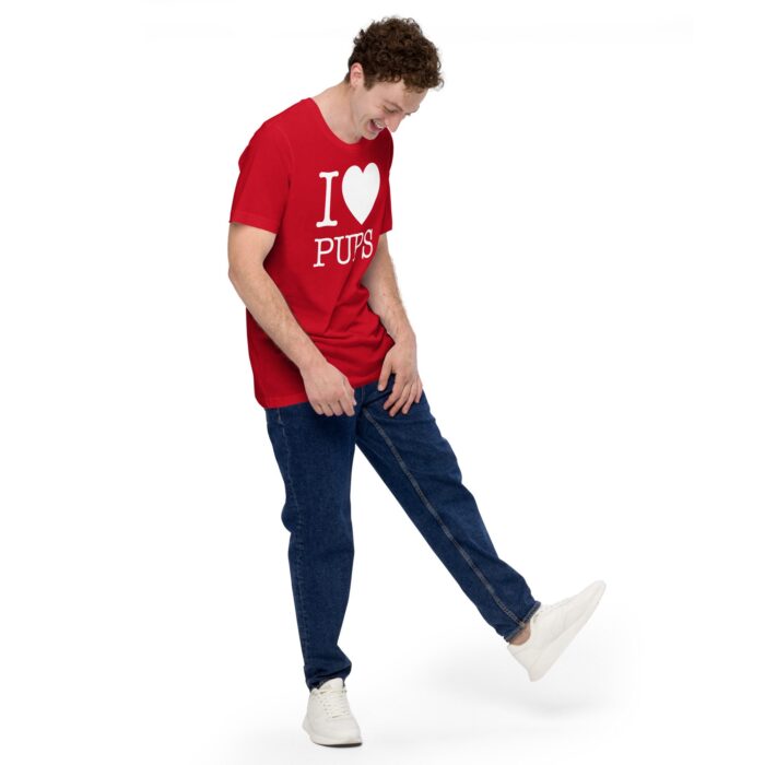 Short Sleeve Tee - I Heart Pups - Image 16